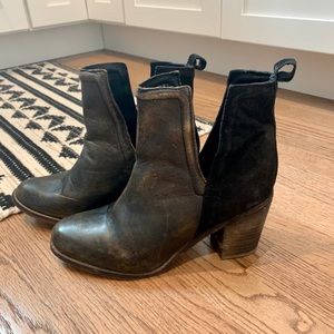 Black Western Booties